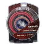 Oem+ 4G Premium 4 Guage Amplifier Hook Up Kit Wiring Kit