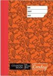 Croxley Eco 2 Quire A4 Counter Book - 192 Page   Orange With Black Print   - Feint Line & Margin
