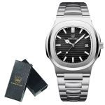 Men's Business Quartz Watch - Stainless Steel Luxury Gift