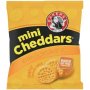 Bakers MINI Cheddars 33G Cheese/o