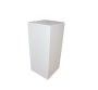 Square Cake Plinth White 45X45CM