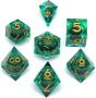 Dragon's Eye Sharp Edged Polyhedral Dice Set Of 7 For Role Playing Game