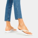 Iqushion Ergonomic Flip-flops - Urban White - 8