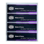 Cooler Master M.2 Nvme Solid State Drive Thermal Pads 60X18 Ultra-thin 0.5MM Design - 4PCS Pack