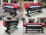 High-performance 1.61.8M Roll-to-roll Sublimation And Eco-solvent Inkjet Printer Dual XP600 Heads