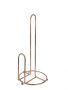 Rose Gold Free Standing Toilet Paper Holder