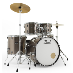 Pearl Roadshow RS525SC C 5 Piece Drum Kit W 22 Bass Drum : Bronze Metallic
