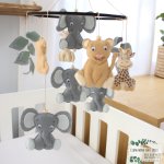 Cot Mobile Safari Animals