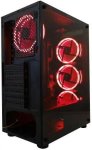 Unique Gaming Case No Psu With 4 LED Fan