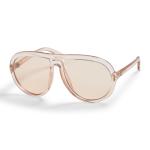 Pink Shield Sunglasses