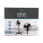 DQUIP Fan Pedestal 40CM Black