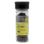 Organic Black Peppercorn Grinder 40G