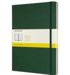 Moleskine Classic Myrtle Green XL Squared Notebook