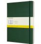 Moleskine Classic Myrtle Green XL Squared Notebook