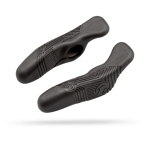 Anatomic Ergo-bar End Black Reversible
