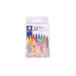 Wax Crayons Assorted Thin Pack Of 24