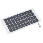 Portable 10W Solar Panel Type C USB Phone Charger