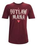 Men's Project Rock Outlaw Short Sleeve - League Red XXL