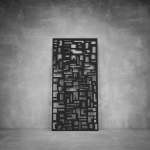 Wall Art D093 - 1040 X 535 X 20 Indoor Matt White Warm White