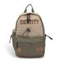 Identityboys Green And Beige Explorer Backpack