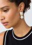 Chunky Faux Pearl Drop Earrings