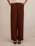 Dani Straight Leg Pants - 16 Burgundy