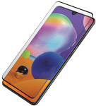 9D Tempered Glass - Screen Protector - Black For Samsung A22 4G