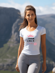 All Girls Fitted Tee - White - Xlarge