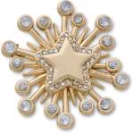 Gem Starburst Jibbitz - Multi Osfa