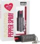 Psp Mnks Blingsting-mink W/silver Chain -1/2 Oz Pepper Spray