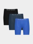 Men&apos S Multicolour 3 Pack Sport Edge Longer Leg Boxers