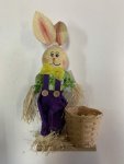 Easter Bunny Scarecrow