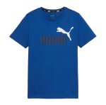Puma Essentials 2 Logo Mens T-shirts Cobalt