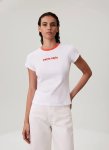 Calvin Klein Retro White Logo Graphic T-Shirt - XXL White