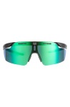 Tag Heuer Shield Pro Sunglasses For Men In Black - Black