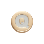 Goldair Gold Letter Q Jibbitz - Multi Osfa