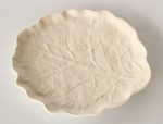 White Cabbage Shape Dinner Plate – 25X25CM