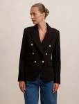 Tiana Military Blazer - 16 Black