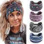 1pc Boho Style Running Headband For Women Men Non Slip Workout Sweatbands Boho Headbands For Women