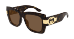Gucci Sunglasses Woman Havana Brown GG1688S-002 - Havana Onesize