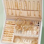 Luxurious 91 114PCS Jewelry Set For Women - Chic & Simple Design With Faux Pearl Rhinestone Accents - Includes Earrings Rings Ne