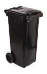 120 Wheelie Bins Recycled Non Sabs – Black