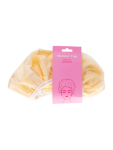 Shower Cap With Towelling Inner - None Yellow