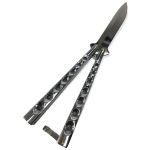Ballistix Ballistic Butterfly Knife Silver - 7024