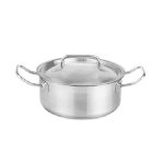 Legend Professional 20CM Casserole 3L Stainless Steel
