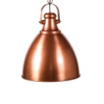 Urban Glare Luminary Metal Pendant Light Copper