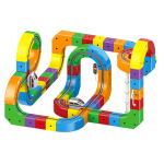 Diy Cube Track 123 Pieces-anti Gravity Stem Train Track Set