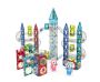 156 Pieces Magnetic Building Blocks Marbel Run Toys For Kids Ages 3+ B4841