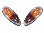 Porsche 356 Amber red Teardrop Tailights Pair - Autostyle Motorsport South Africa