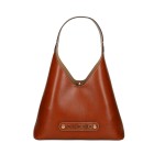 Borsa Logo Tote Bag -brown
